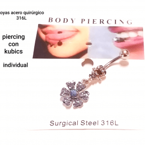 piercings.joyas acero quirúrgico 316L