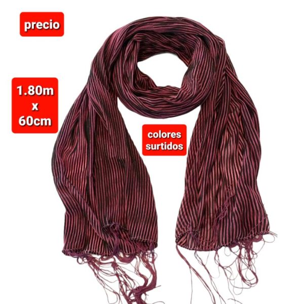 textil.chalinas.precio por unidad.surtidas.sin elección.