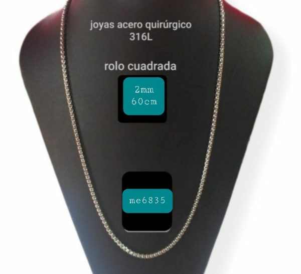 cadenas me 6835./4886rolo cuadrada.