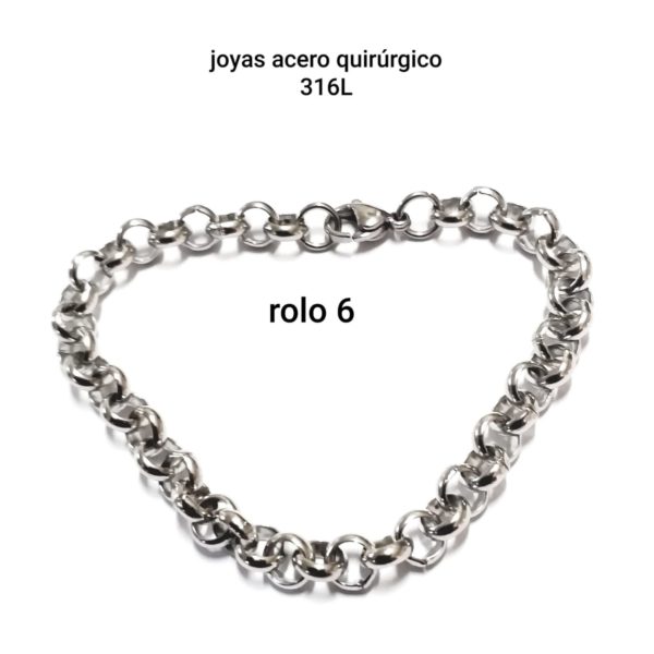 pulseras 6 rolo.mz/me./mjc