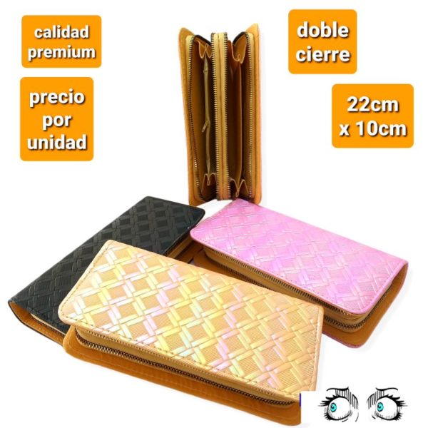billeteras.118.precio por unidad.colores surtidos sin elección.