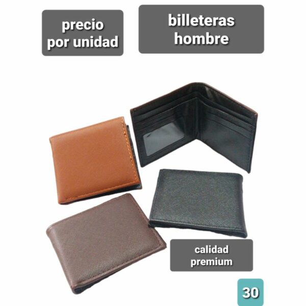 billeteras.precio por unidad.colores surtidos sin elección.