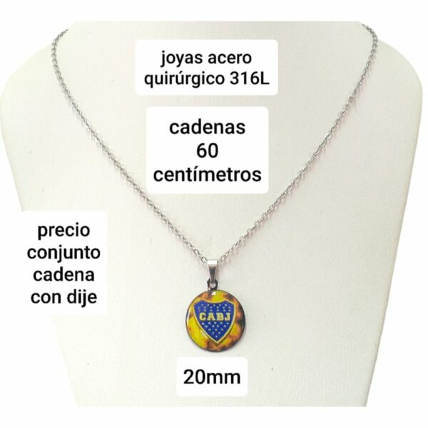 conjunto cadena con dije.