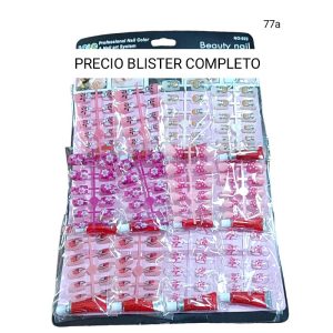 Uñas precio blíster completo