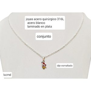 Conjuntos cadena con dije.