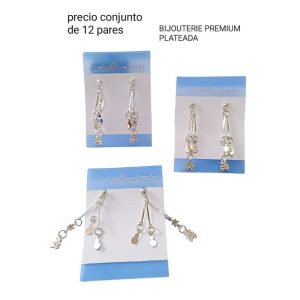 BIJOUTERIE.precio conjunto de 12 pares.