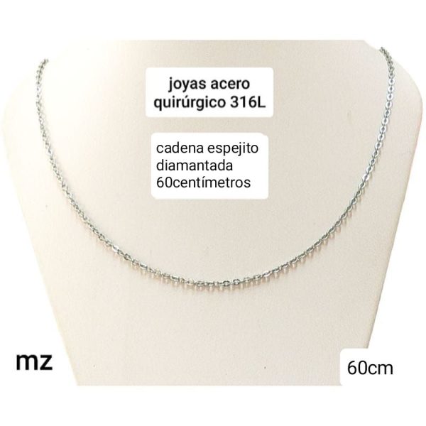 Cadena mz por unidad 60 centímetros