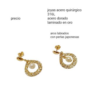 Aros con perlas