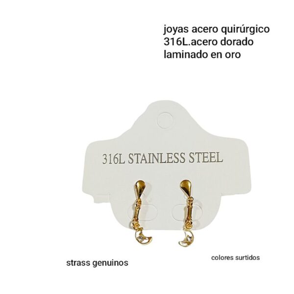 AROS CON STRASS colores surtidos