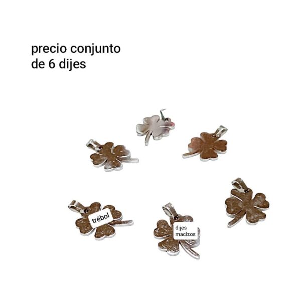 Precio conjunto de 6 dijes