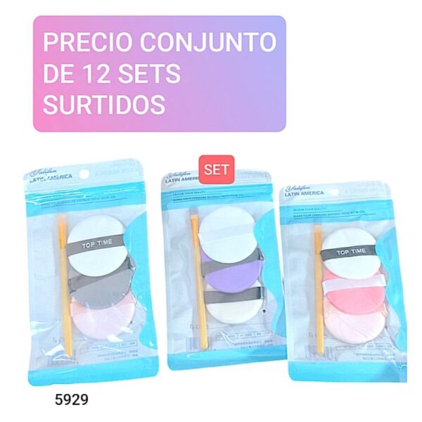5929.precio conjunto de 12 sets surtidos