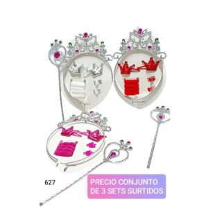 627.precio conjunto de 3 sets surtidos