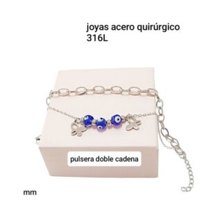 Pulsera mm.dijes surtidos