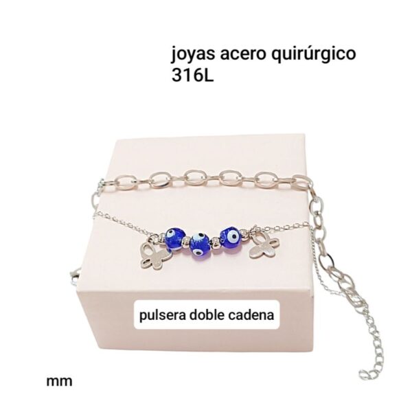 Pulsera mm.dijes surtidos