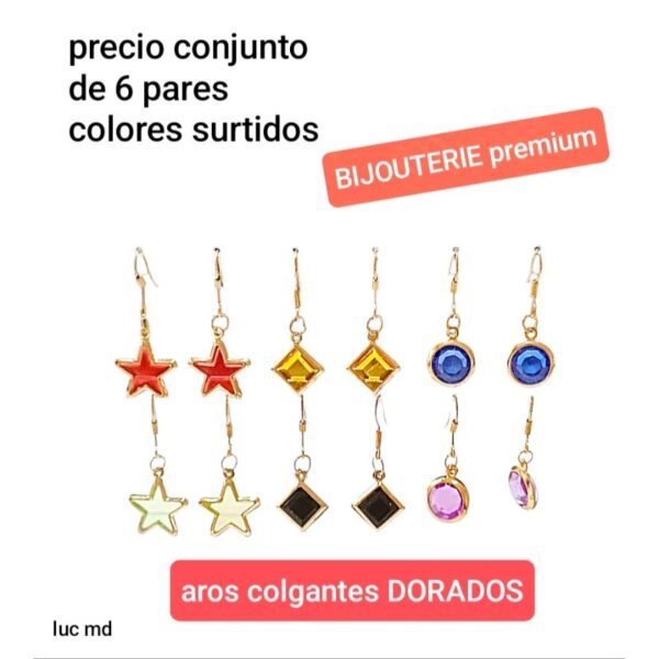 Precio conjunto de 6 pares surtidos premium