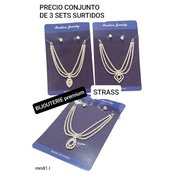 Precio conjunto de 3 sets surtidos