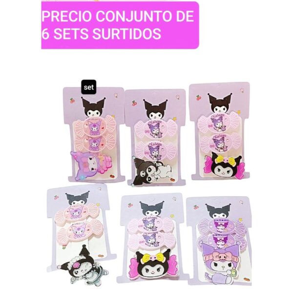 Precio conjunto de 6 sets surtidos