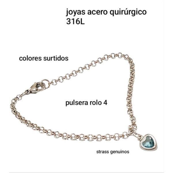 Pulsera luc md.colores surtidos