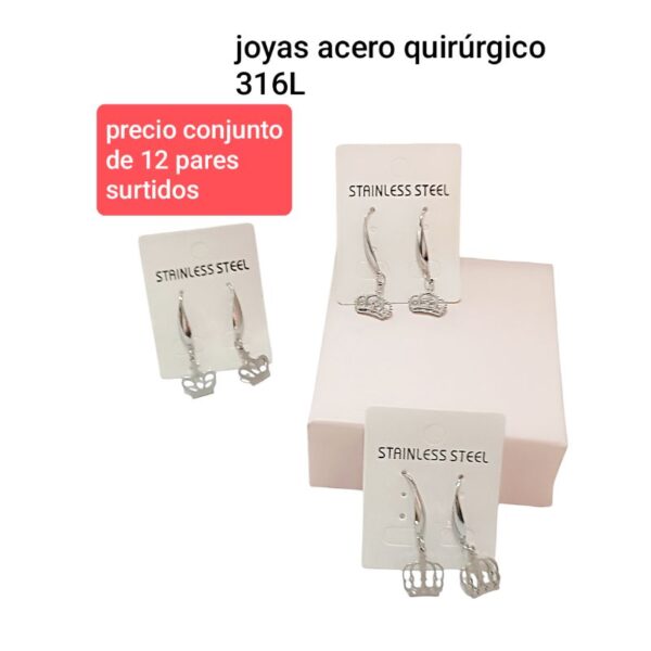 Precio conjunto de 12 pares surtidos