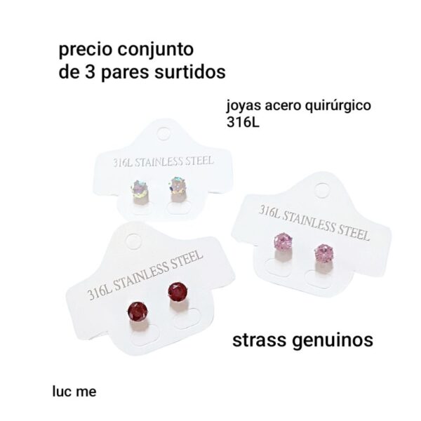 Precio conjunto de 3 pares surtidos