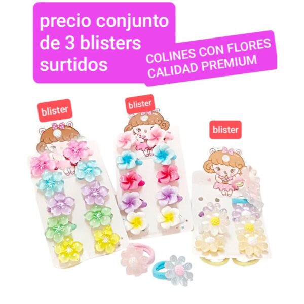 Precio conjunto de 3 blisters surtidos