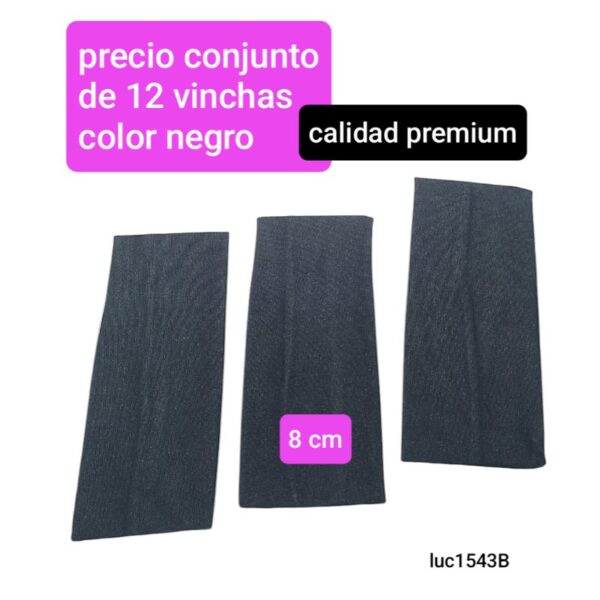 Precio conjunto de 12 vinchas