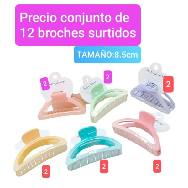 Luc150213.precoo conjunto de 12 broches surtidos