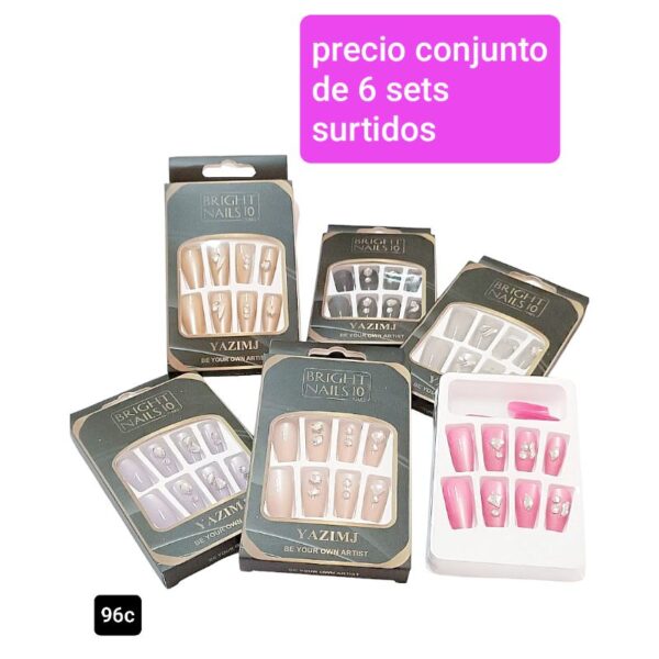 96c.precio conjunto de 6 sets surtidos