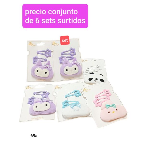 Precio conjunto de 6 sets surtidos