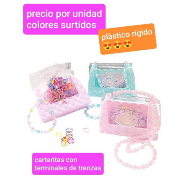 Carteritas.precio por unidad colores surtidos