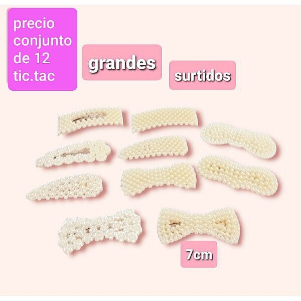 Precio conjunto de 12 hebillas surtidas