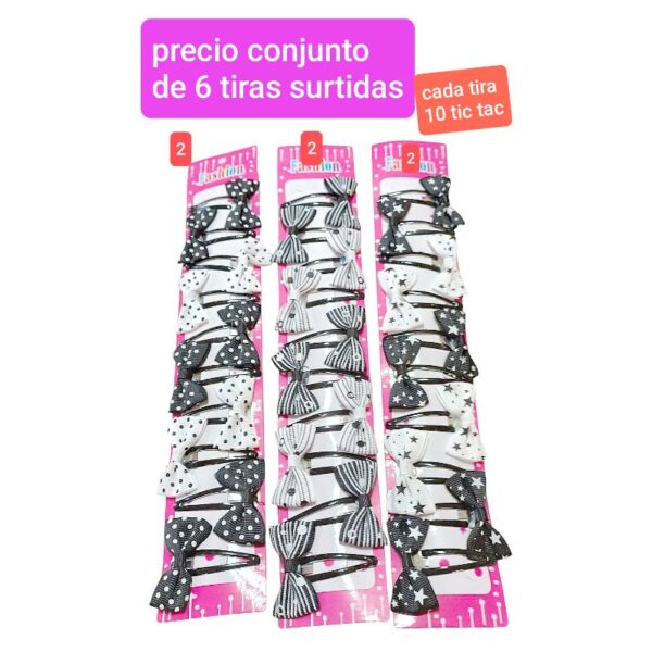 Precio conjunto de 6 tiras surtidas