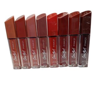 8 unidades de lip gloss mate pink 21/surtidos sin elección de colores/
