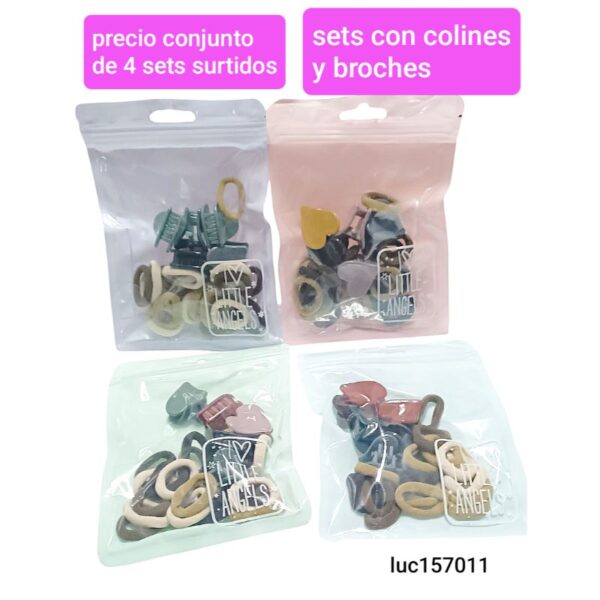 Luc157011.precio conjunto de 4 sets surtidos