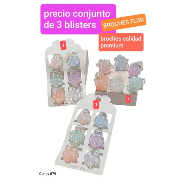 Candy879.precio conjunto de 3 blisters.