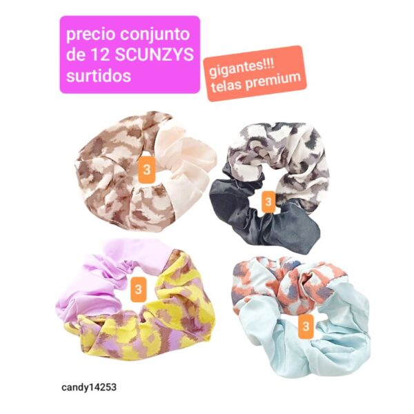 Candy.14253..precio conjunto de 12 SCUNZYS surtidos