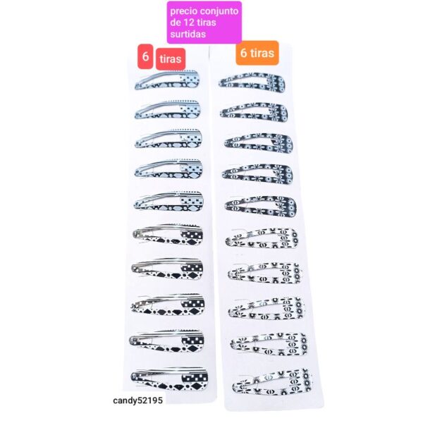Candy52195.precio conjunto de 12 tiras surtidas