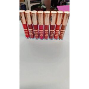 8 unidades de labial matte con brillo pink 21/ surtidos sin elección de colores/