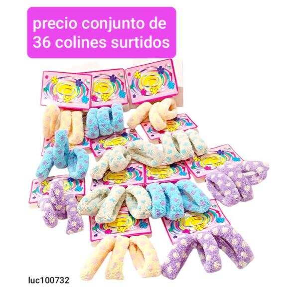 Luc100732.precio conjunto de 36 colines surtidos