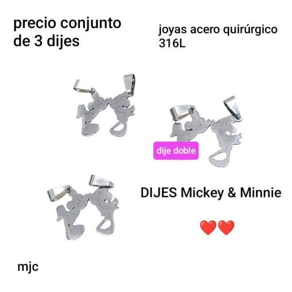 Precio conjunto de 3 dijes.mjc