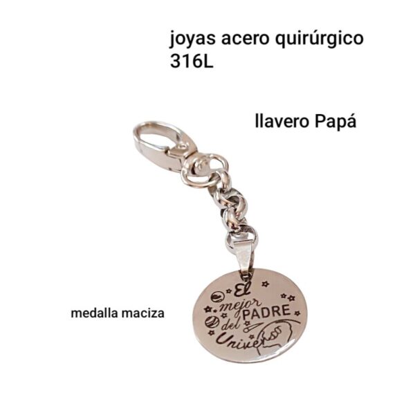 Llavero papà mejor padre