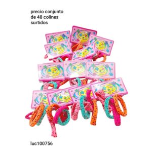 Luc100756.precio conjunto de 48 colines surtidos