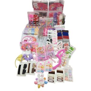 combo emprendedor de accesorios para el cabello ( incluye todo lo q se ve en la imagen)