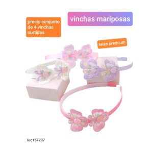 Vinchas LucMD 157207. Conjunto de 4 unidades.