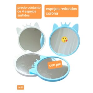 Precio conjunto de 4 espejos luc 20. surtidos