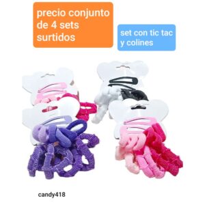 Precio conjunto de 4 sets surtidos