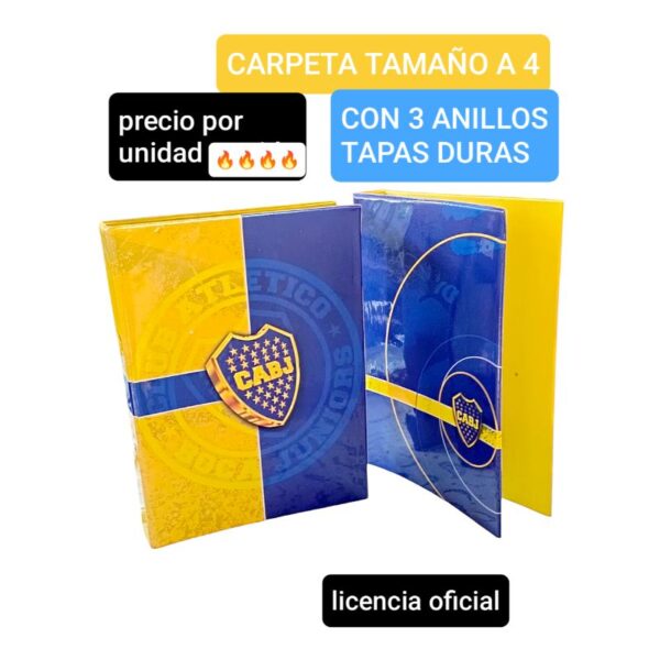 Carpeta A 4.precio por unidad sin elección