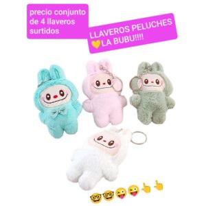 Precio conjunto de 4 llaveros surtidos