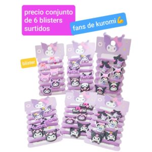 Precio conjunto de 6 blisters surtidos