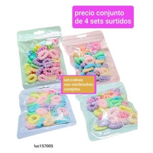 Luc157005.precio conjunto de 4 sets surtidos